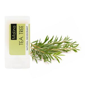 Organic Tea Tree Natural Deodorant, 0.5 fl oz